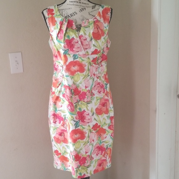 Adrianna Papell Dresses & Skirts - Adrianna Papell Petite Spring Summer Floral Dress